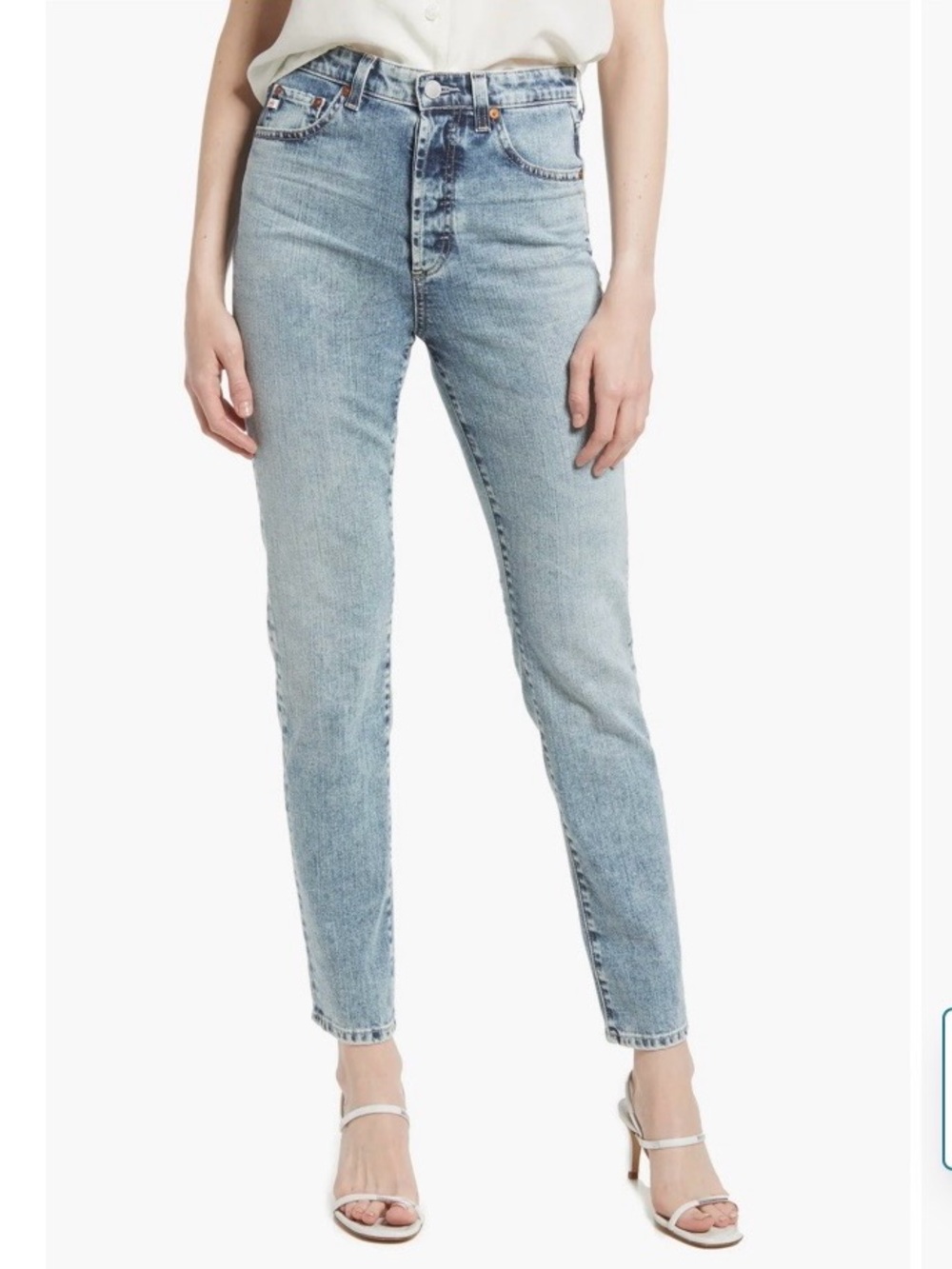 AG Adriano Goldschmied Alexxis Slim High Rise Vintage Fit Jeans 29 Utopia